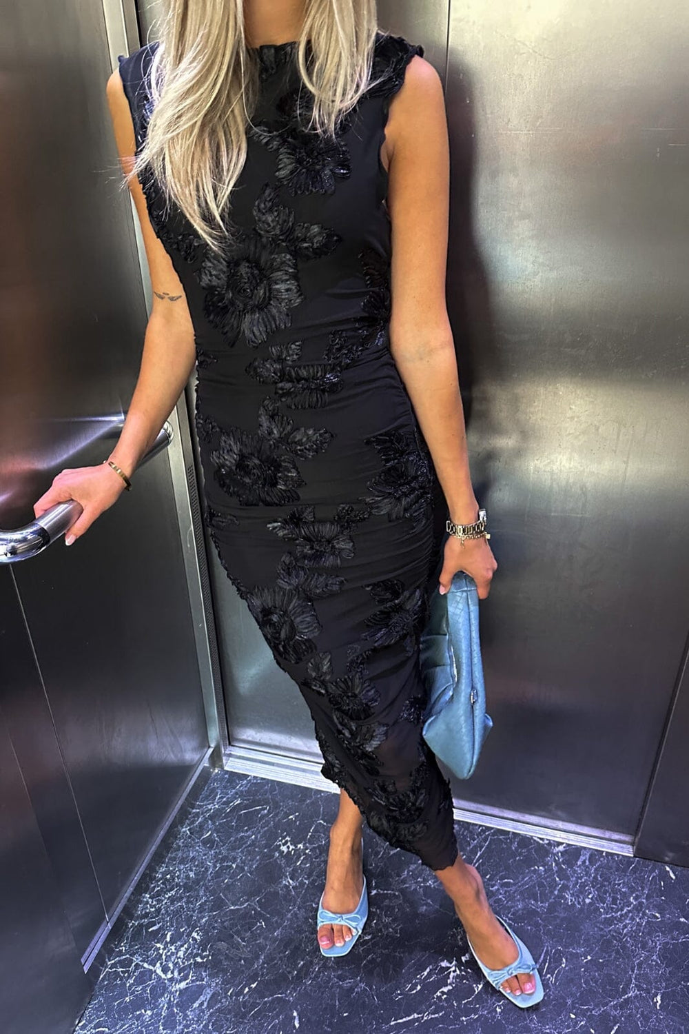 Forudbestilling - Noella - Lavinia Dress 1350001 - 004 Black Kjoler