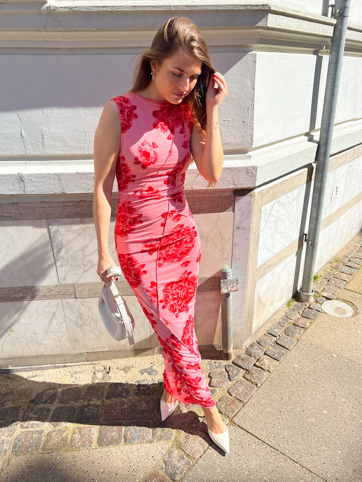 Forudbestilling - Noella - Sutton Dress - Rose Print Kjoler