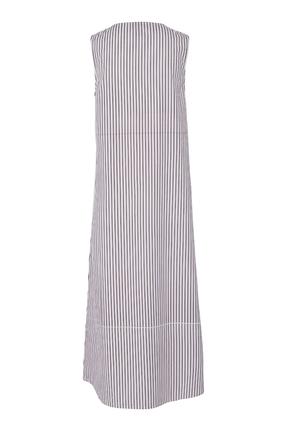 Pieces - Pcjenna Sl Midi Rev. Tie Dress - 4945041 Pink Tulle Delicioso And Bright White