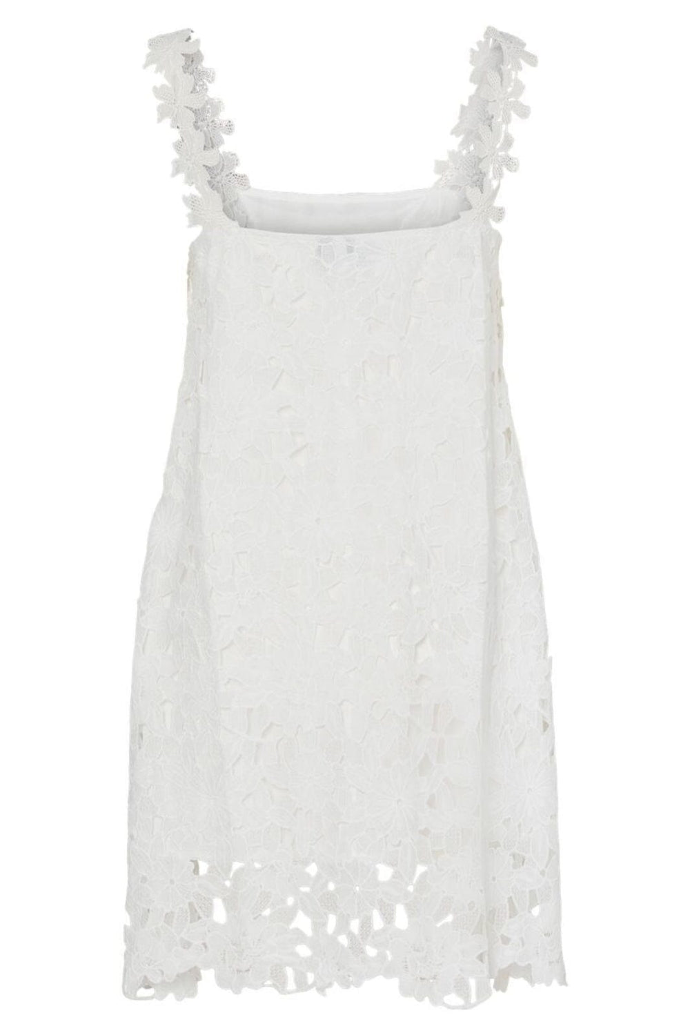 Pieces - Pcmarisa Lace Short Dress - 4944880 Bright White