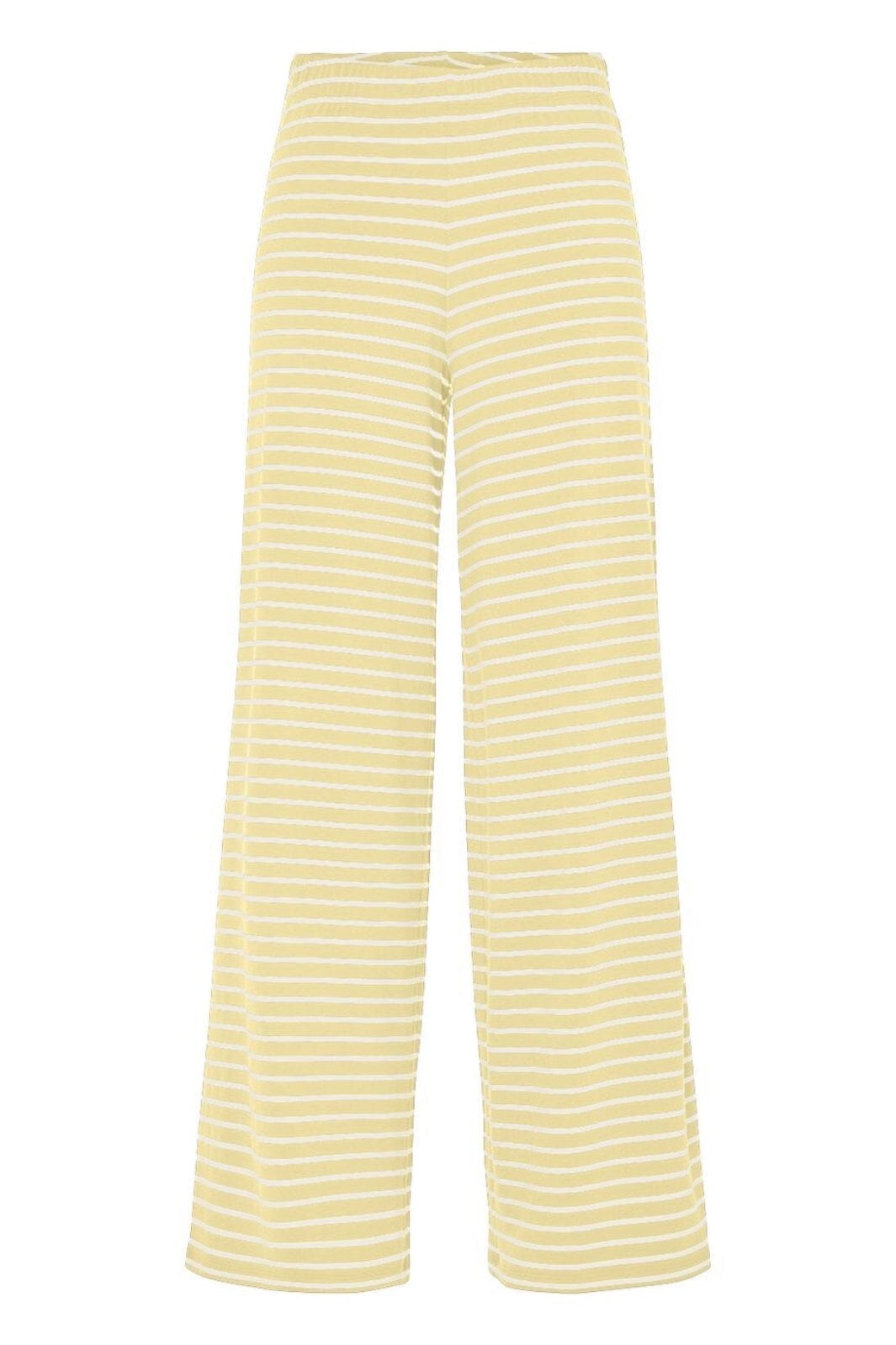 Pieces - Pcmonique Wide Pants - 4944921 French Vanilla Coconut Milk