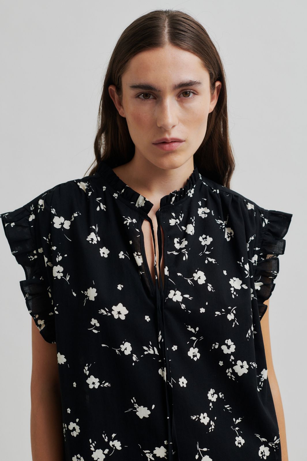 Forudbestilling - Second Female - Quin Dress 59718 - Black Kjoler