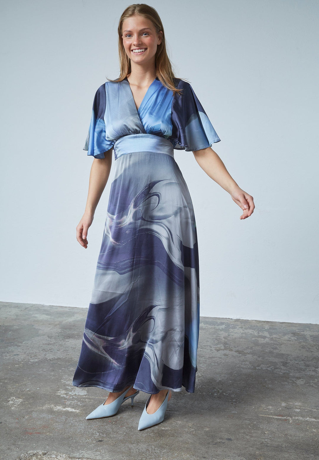 Forudbestilling - Sisters Point - Gisela-Dr17 19224 - 802 - Grey/Blue Wave Kjoler