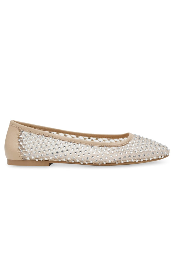 Forudbestilling - Steve Madden - Auden Ballerinas SM11003566 - TMS Tan Mesh Ballerinaer