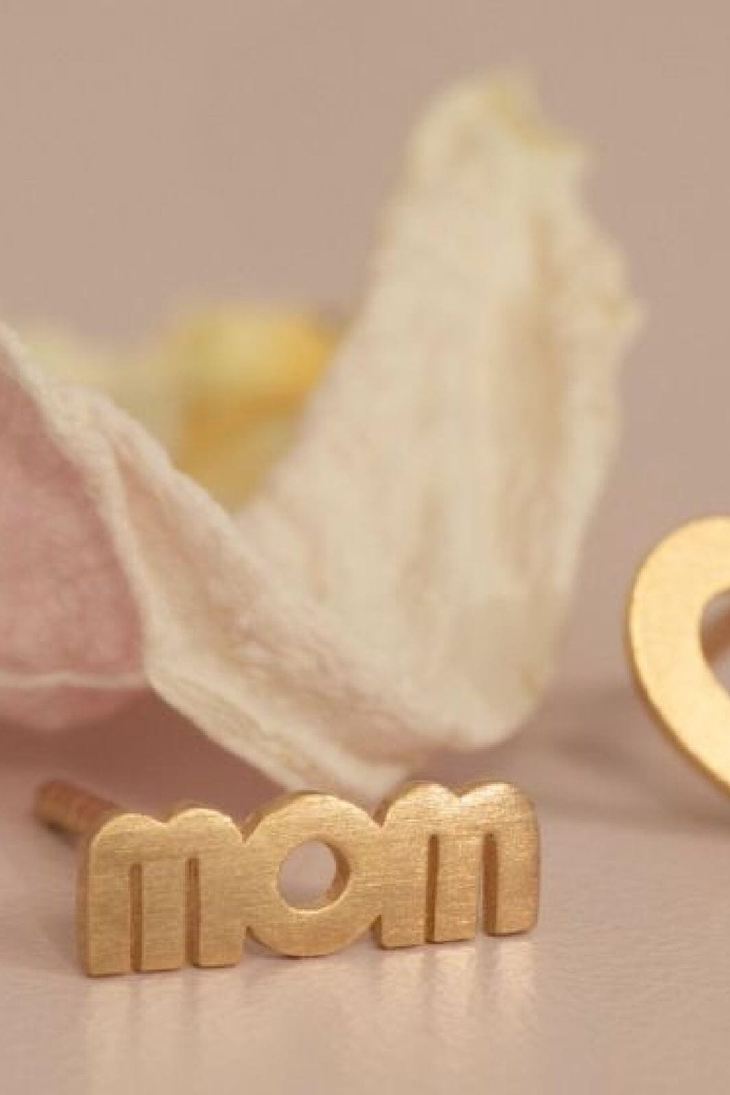 Forudbestilling - Stine A - Wow Mom Earring Gold - 1259-02-S Øreringe
