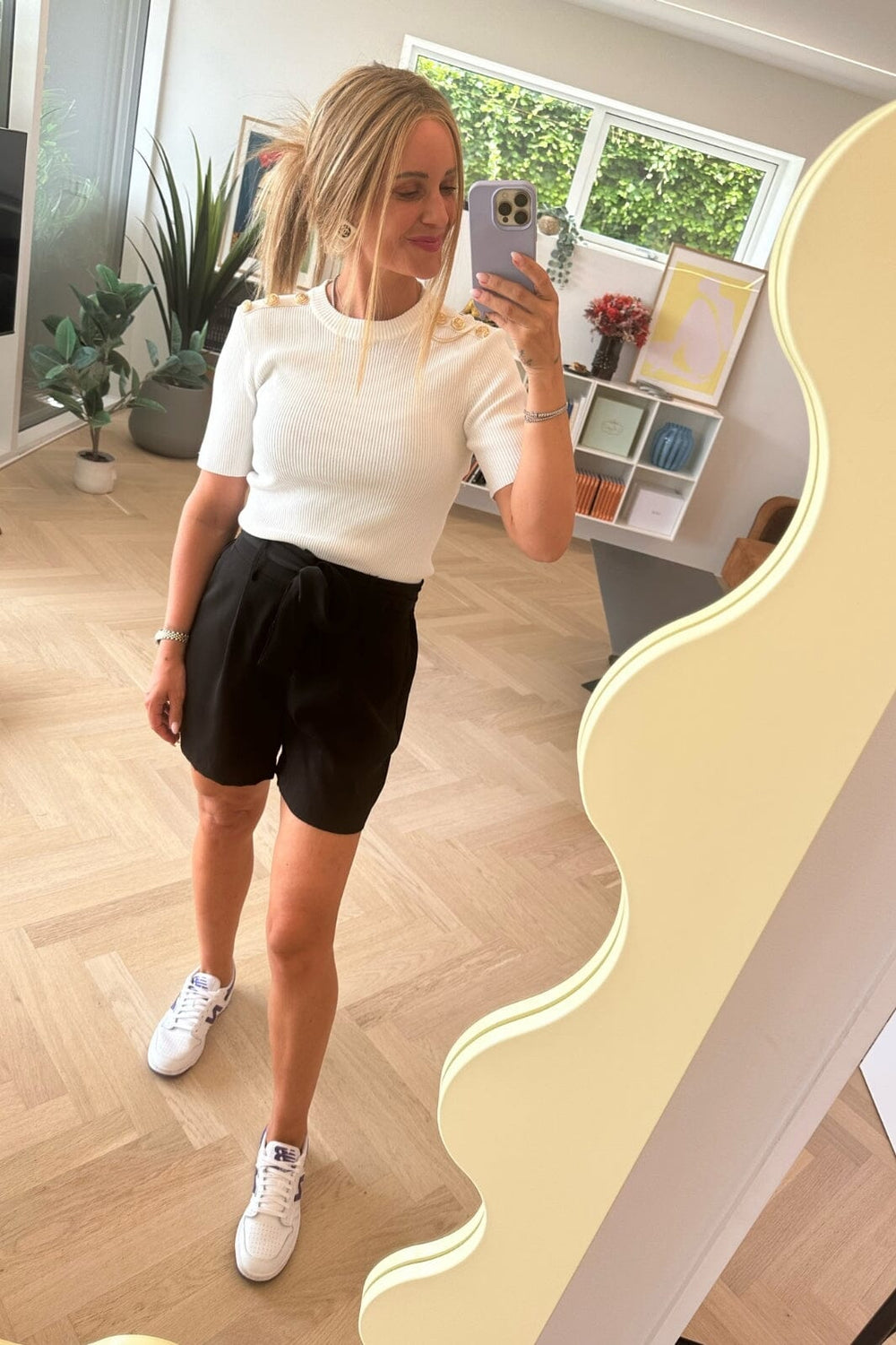 Forudbestilling - Valentin Studio - Pretty Shorts - Black Shorts