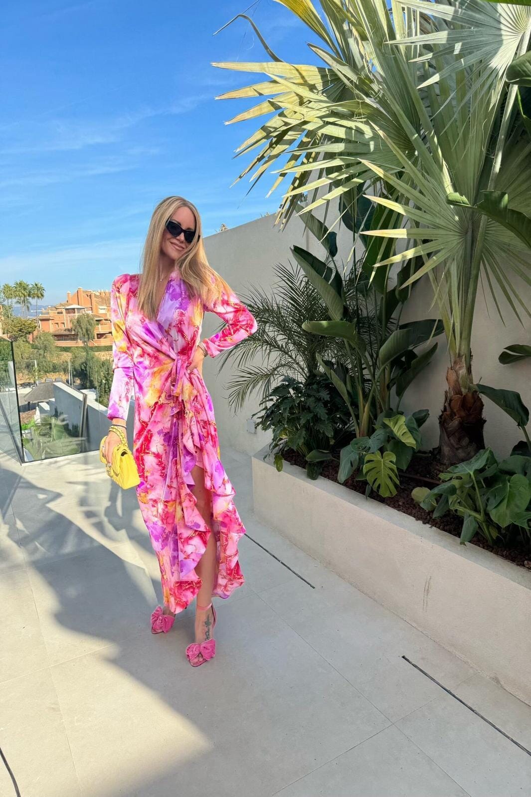 Forudbestilling - Valentin Studio - Senorita Watercolour Dress - Rose Kjoler