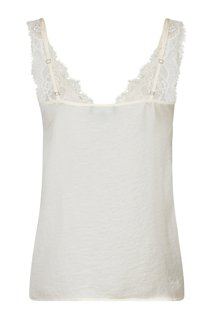 Forudbestilling - Valentin Studio - String Top - Creme (Start Marts) Toppe