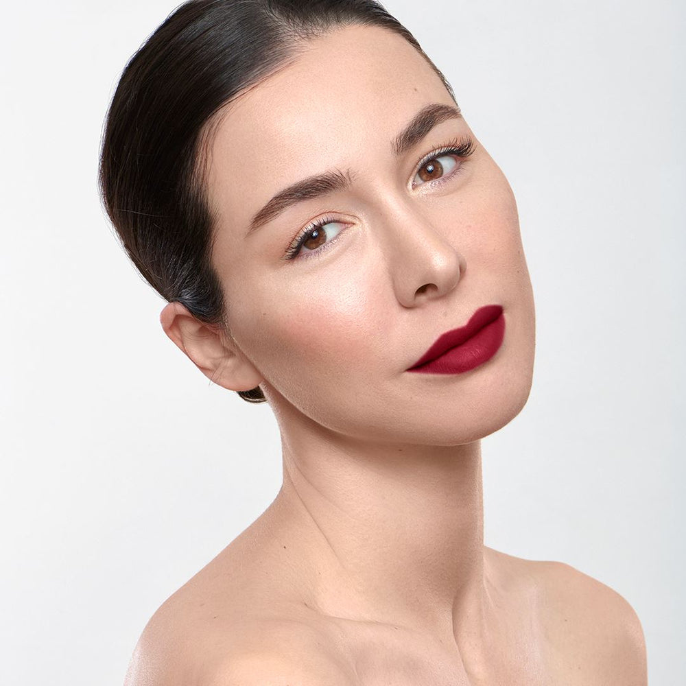 Forudbestilling - Wonderskin - Wonder Blading Lip Stain Masque DIVINE - Divine (Burgundy Red) Læbestift