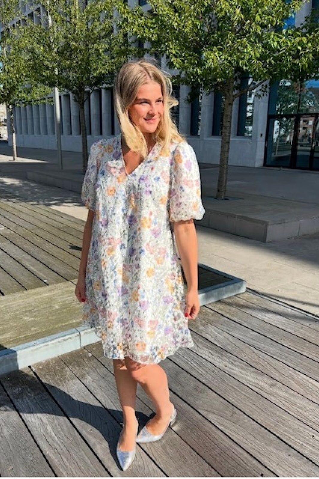 Forudbestilling - Y.A.S - Yasleanna Ss Dress - 4770175 Star White Kjoler