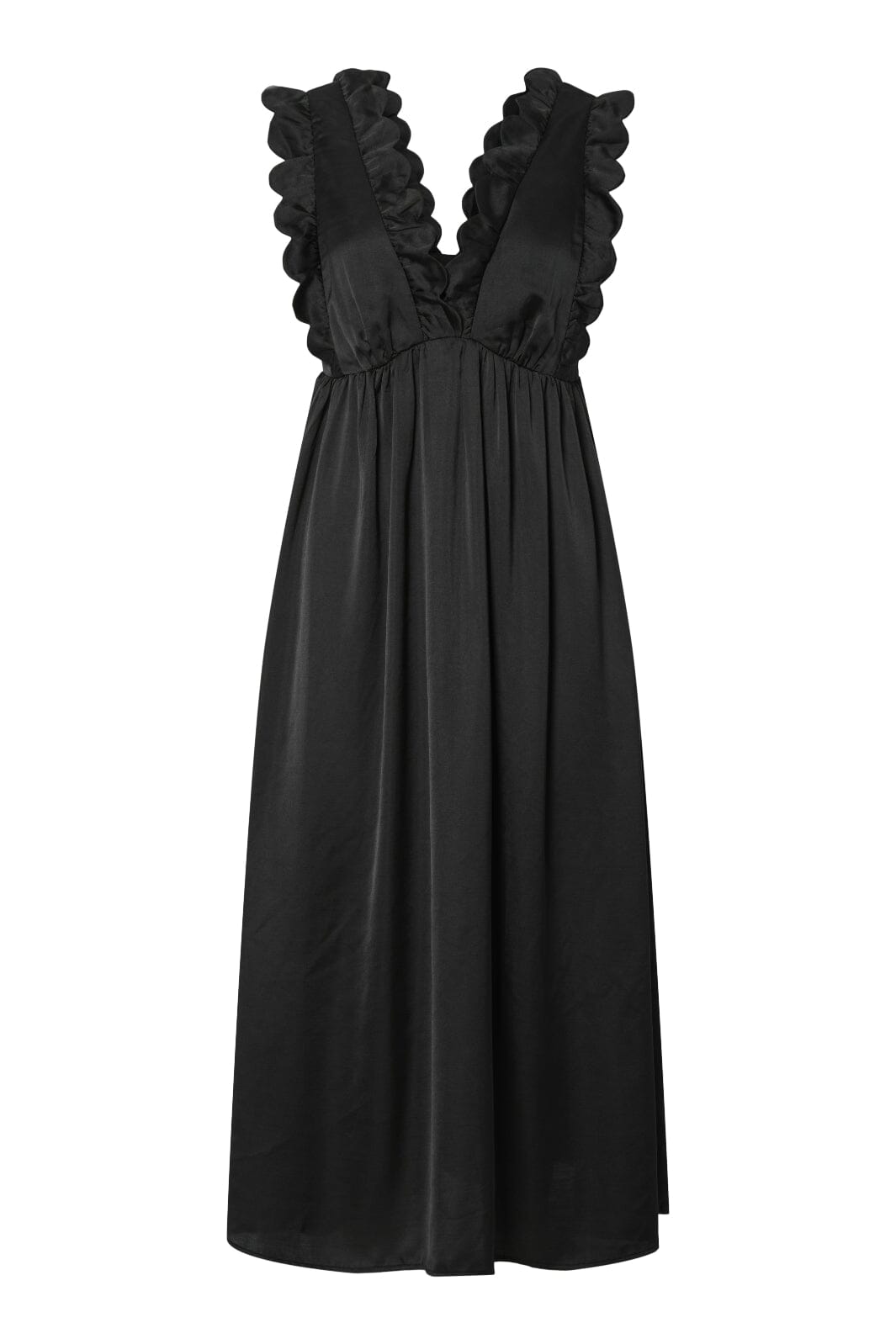 Forudbestilling - Y.A.S - Yaspera Sl Maxi Dress - 4824242 Black