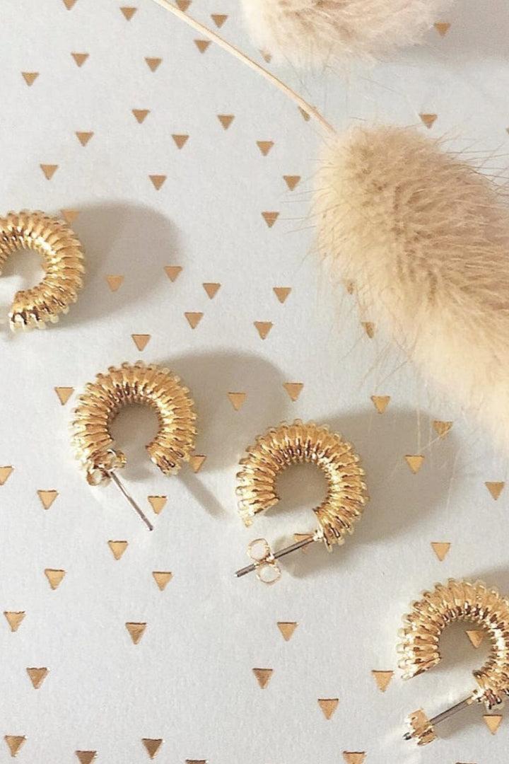 Friihof+siig - Ørering Zobel Creol (1 sæt) Øreringe