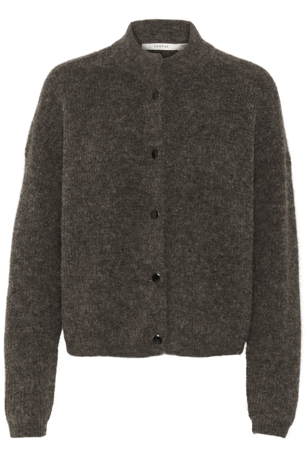 Gestuz - Alphagz Short Cardigan 10905931 - 107959 - Chestnut Melange Cardigans