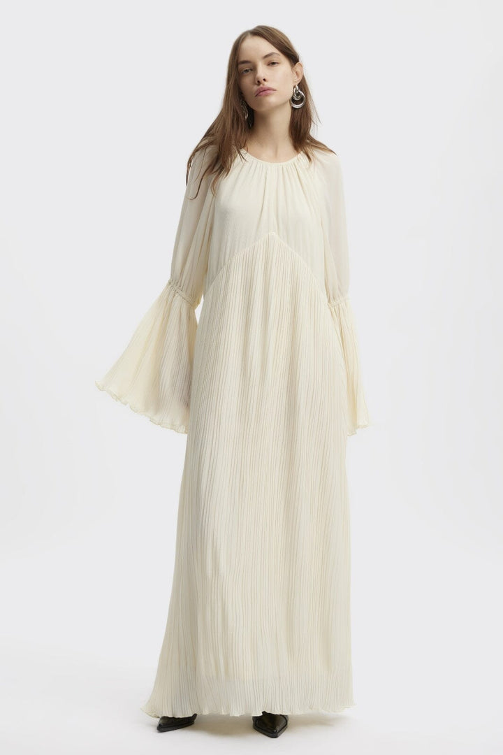 Gestuz - CelesteGZ maxi dress - Ethereal Green Kjoler