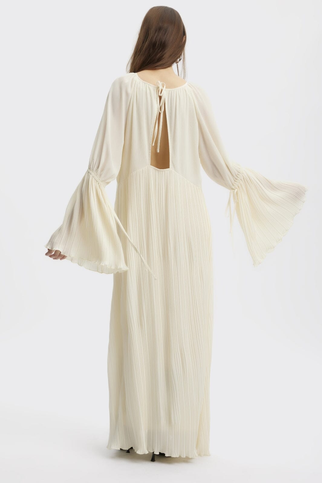 Gestuz - CelesteGZ maxi dress - Ethereal Green Kjoler