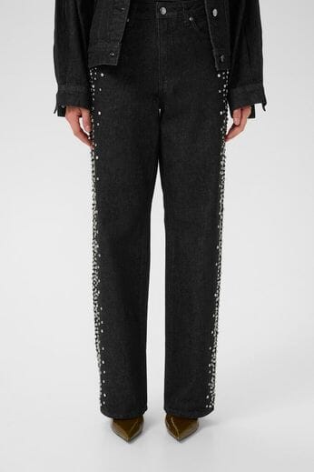 Gestuz - Gzlee Wide Jeans 10910795 - 100017 - Black Jeans