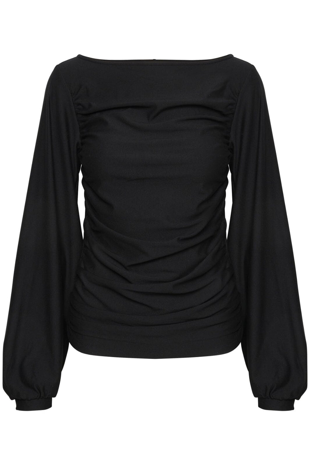 Gestuz - RifaGZ ls blouse - Black Bluser