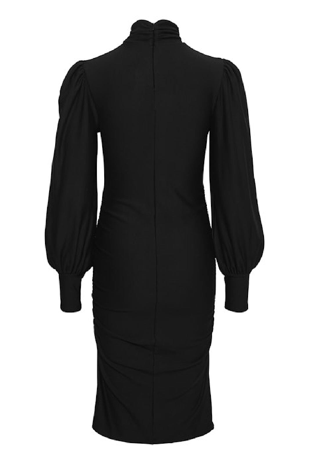 Gestuz - RifaGZ ls cuff dress - Black Kjoler