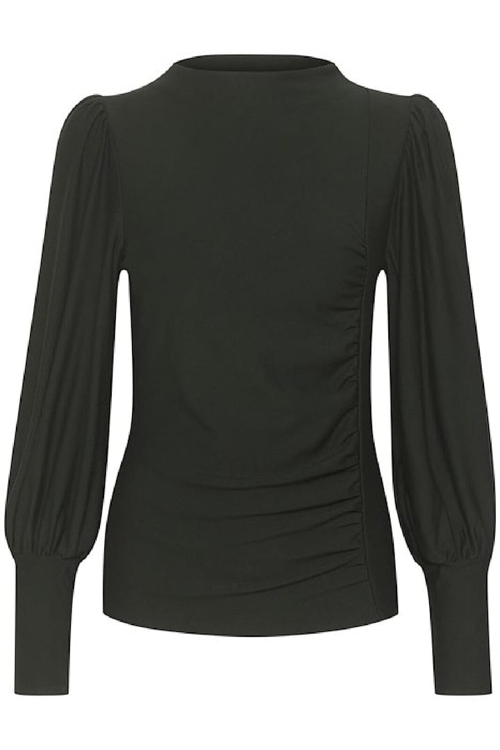 Gestuz - Rifagz Puff Blouse - 195708 Jet Set Bluser