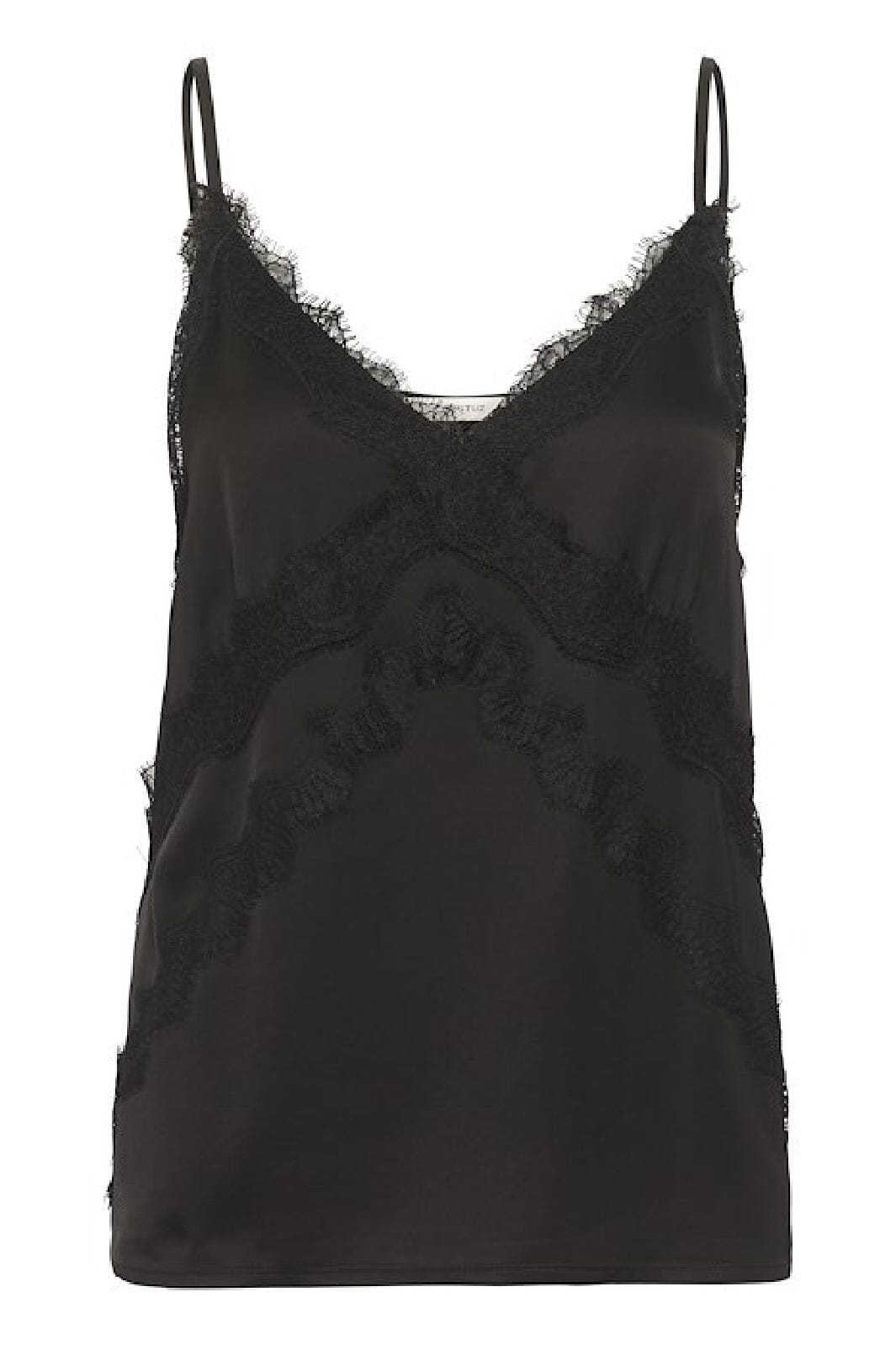 Gestuz - Sachigz Slip Top - 100017 Black Toppe