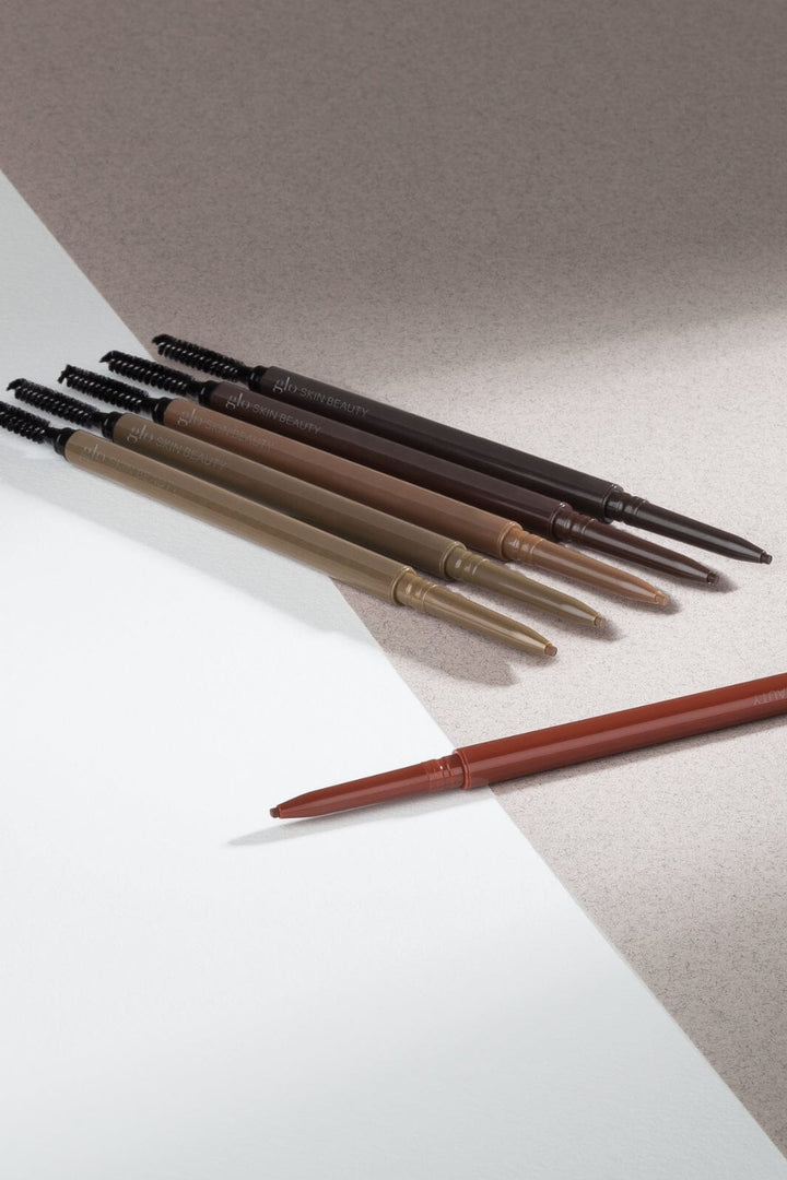 Glo Skin Beauty - Glo Precise Micro Browliner - Light Brown, 0,09 g Øjenbryn