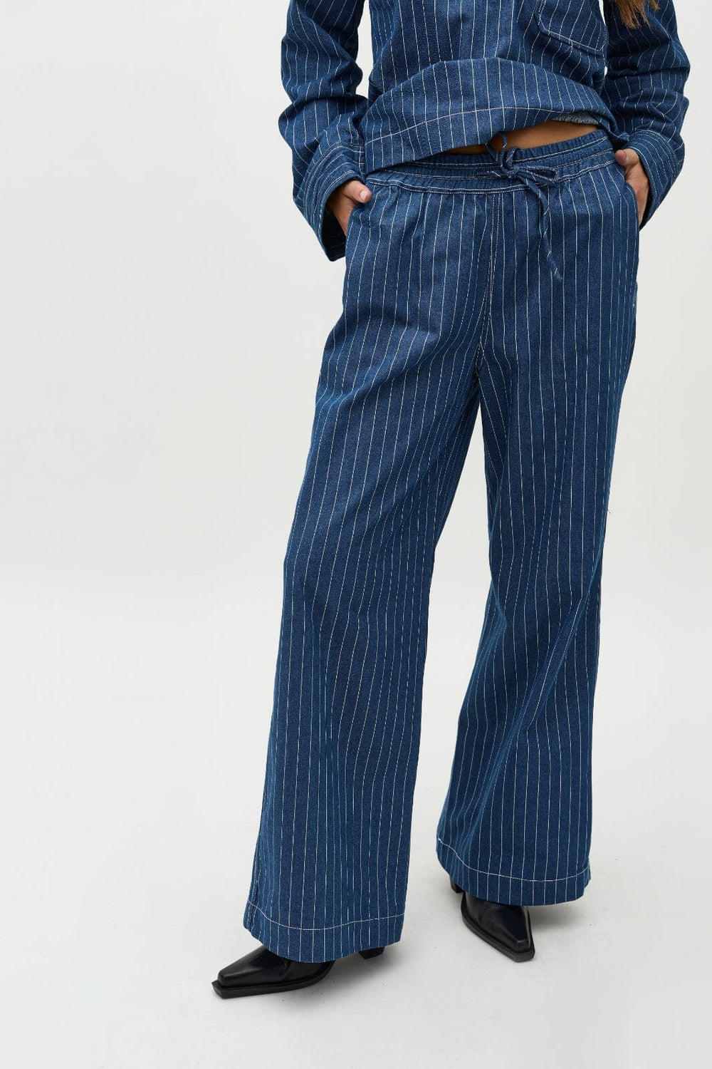 Global Funk - Casanea-G - P53 Blue Stripe Bukser