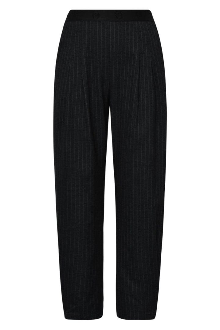Forudbestilling - Gossia - Ataliego Mo Pants G2468 - Dark Grey Stripes Bukser