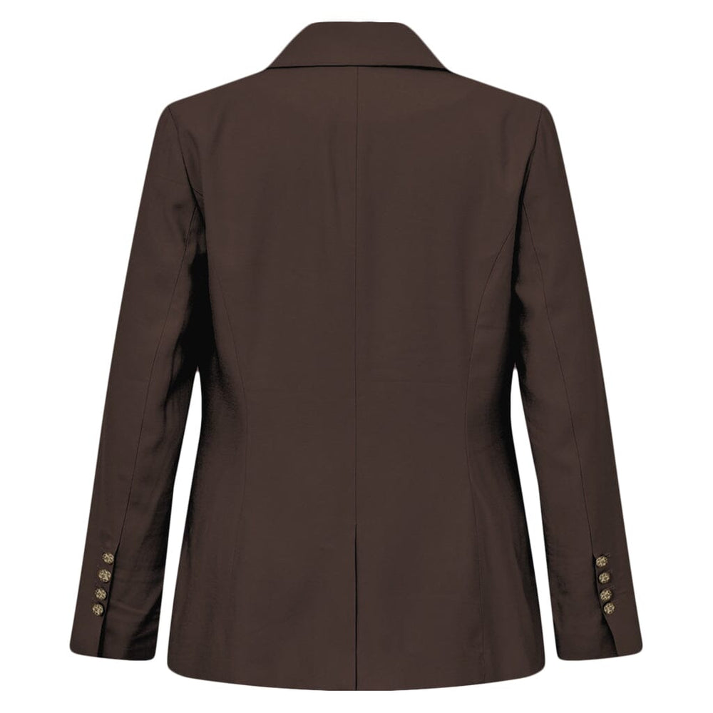 Gossia - Paulago Blazer G1771 - Coffee Blazere