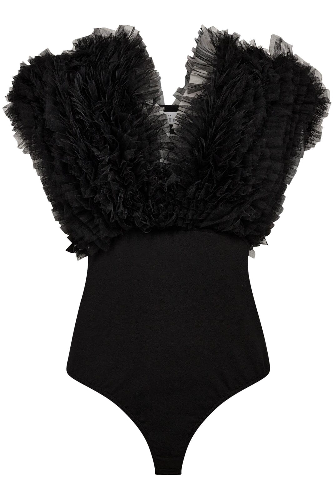 Haute L'Amitié - New Funky Bodysuit HL10412 - Black Toppe