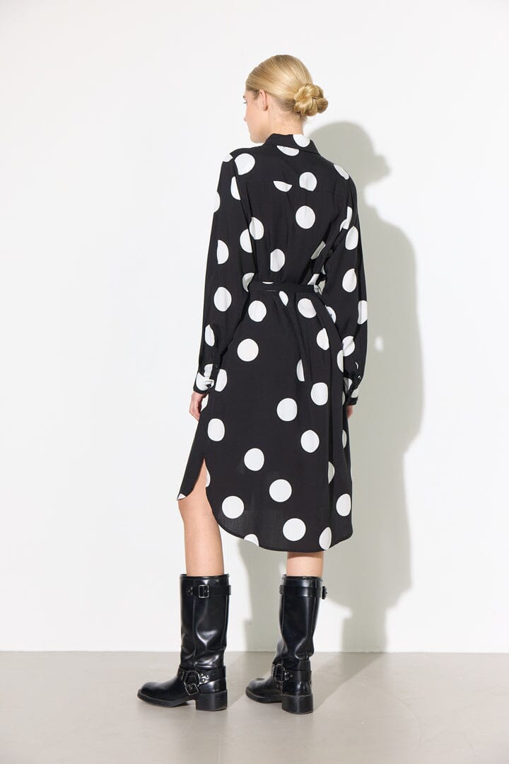 Hunkøn - Vicky Shirtdress 25983 - Big Dots Kjoler