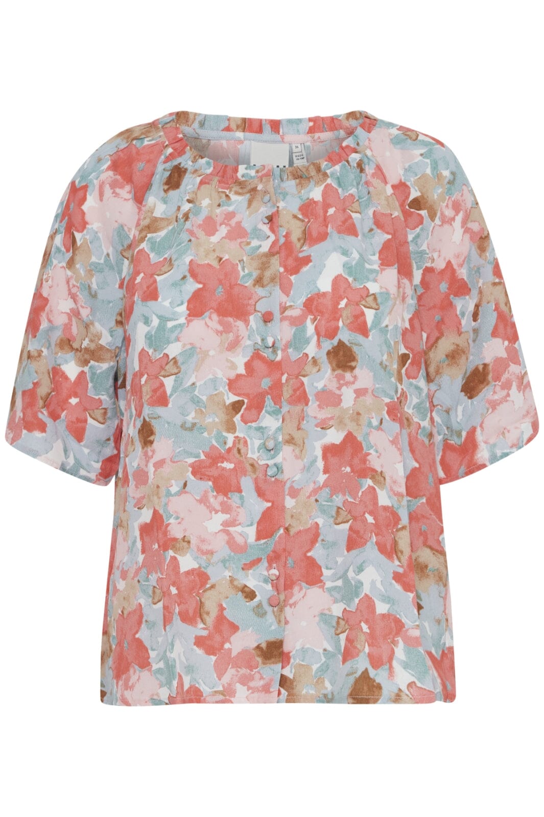 Ichi - Ihsanura Sh - 203102 Multi Flower Aop Skjorter