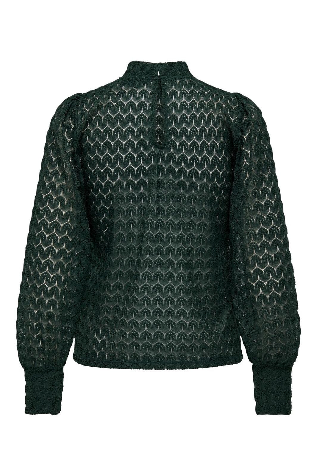 JDY - Jdyavery L/S Lace Top - 4381103 Scarab