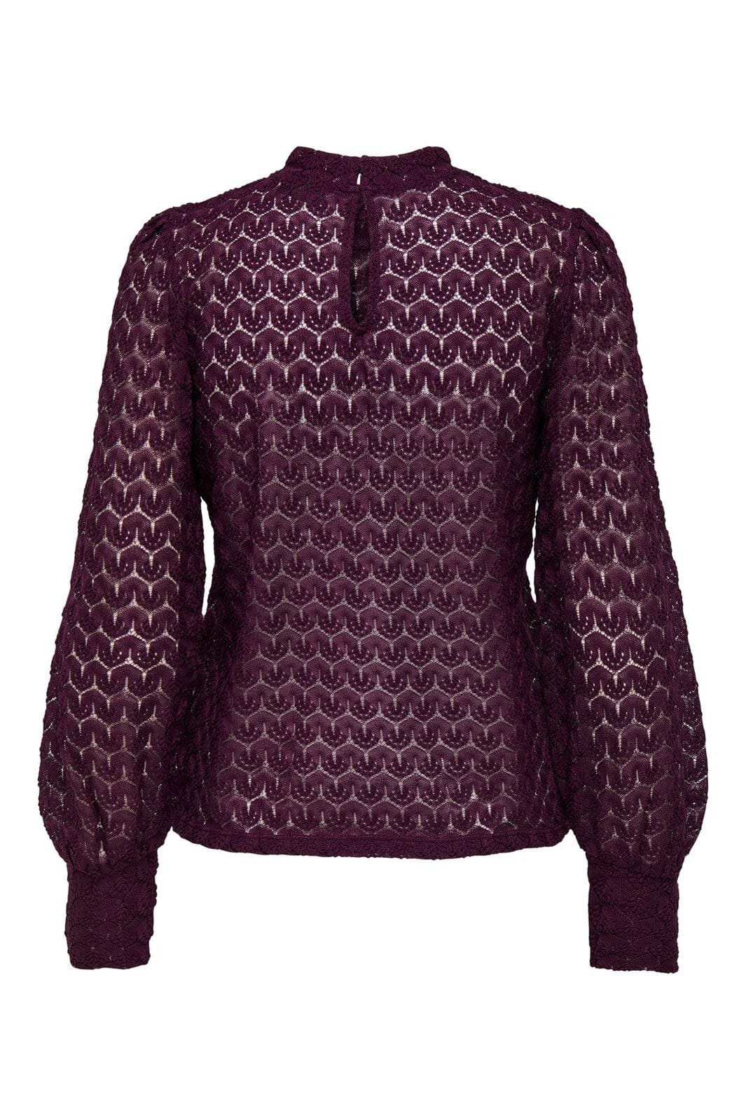JDY - Jdyavery L/S Lace Top - 4745112 Fig