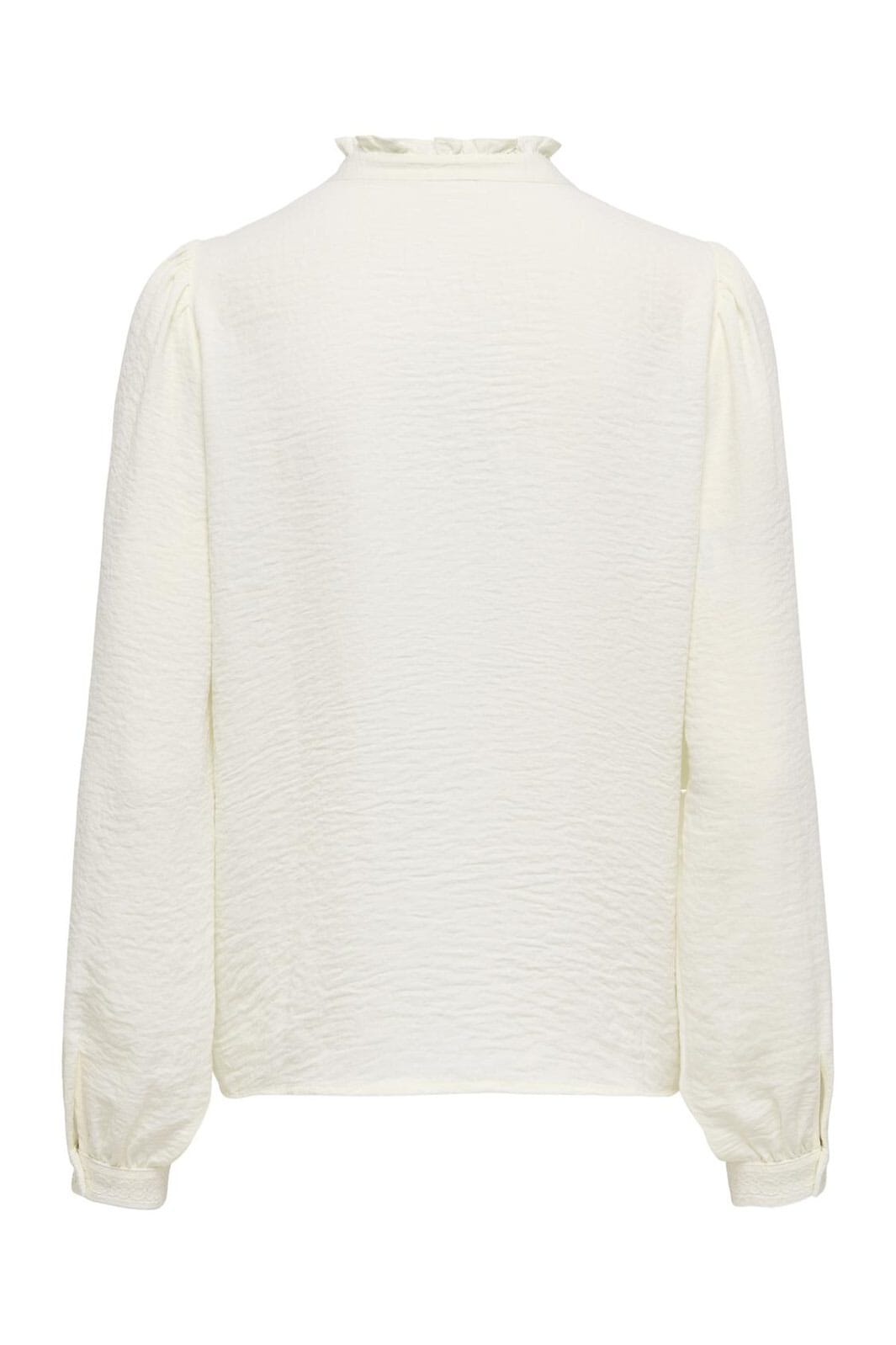 JDY - Jdyellis Life L/S Lace Shirt - 3844203 Cloud Dancer