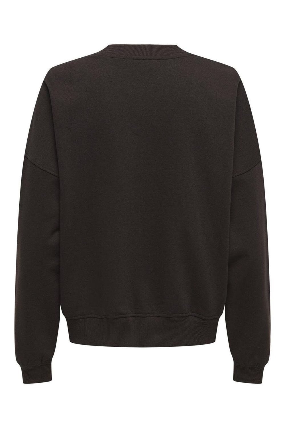 JDY - Jdymesa L/S O-Neck Emb Sweat - 4974268 Ganache Paris Cd Emb