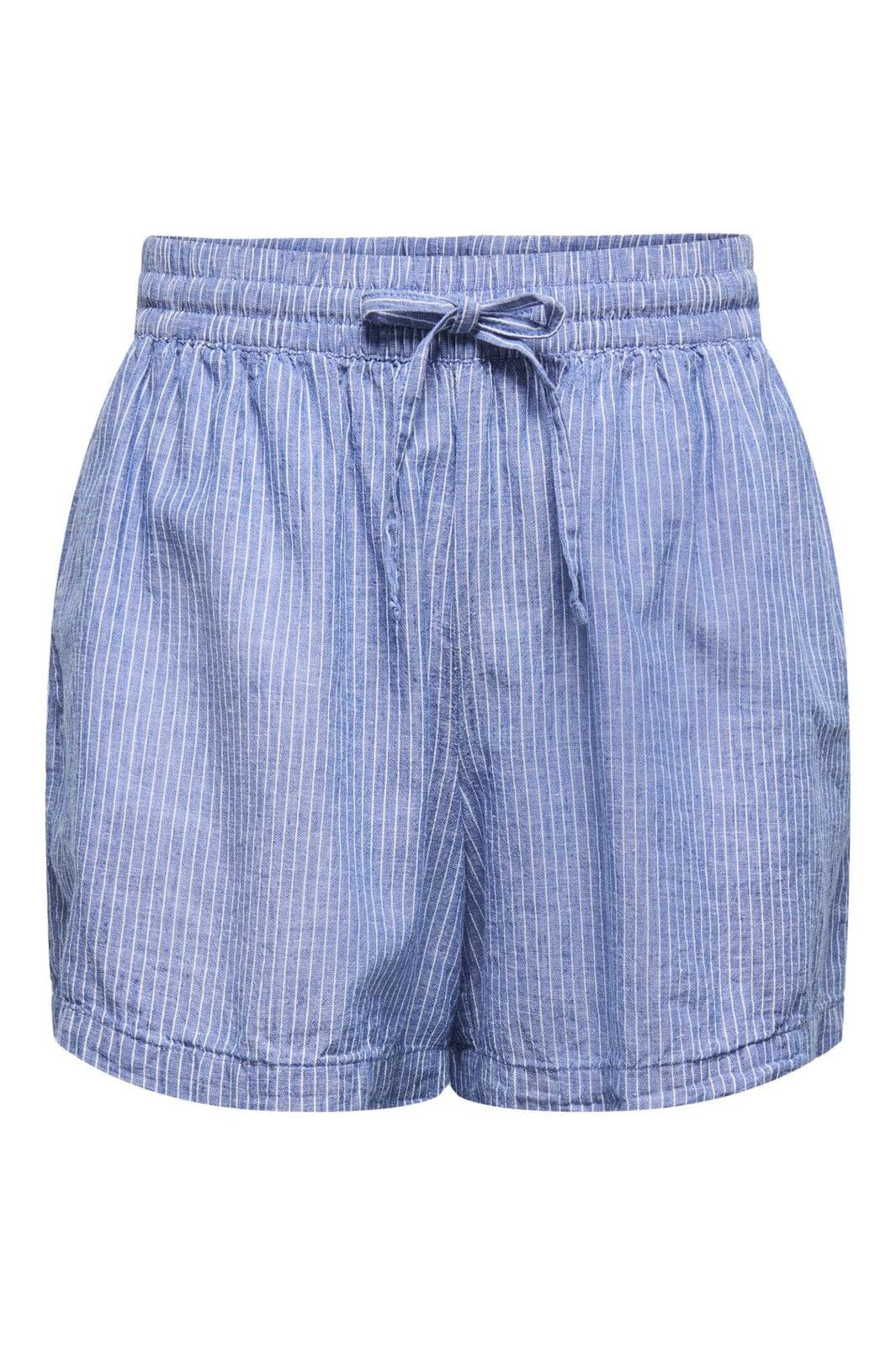 JDY - Jdymila Linen Shorts - 4753152 Star Sapphire Cloud Dancer