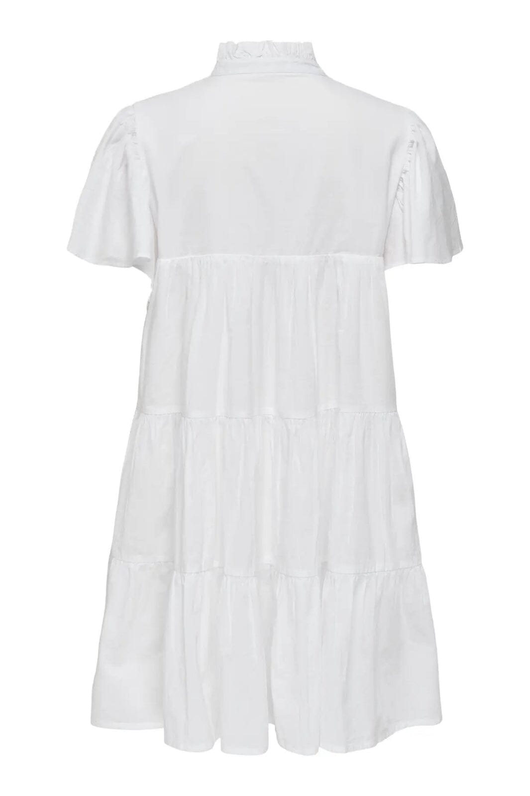 JDY - Jdynaya S/S Shirt Dress - 4894013 Cloud Dancer