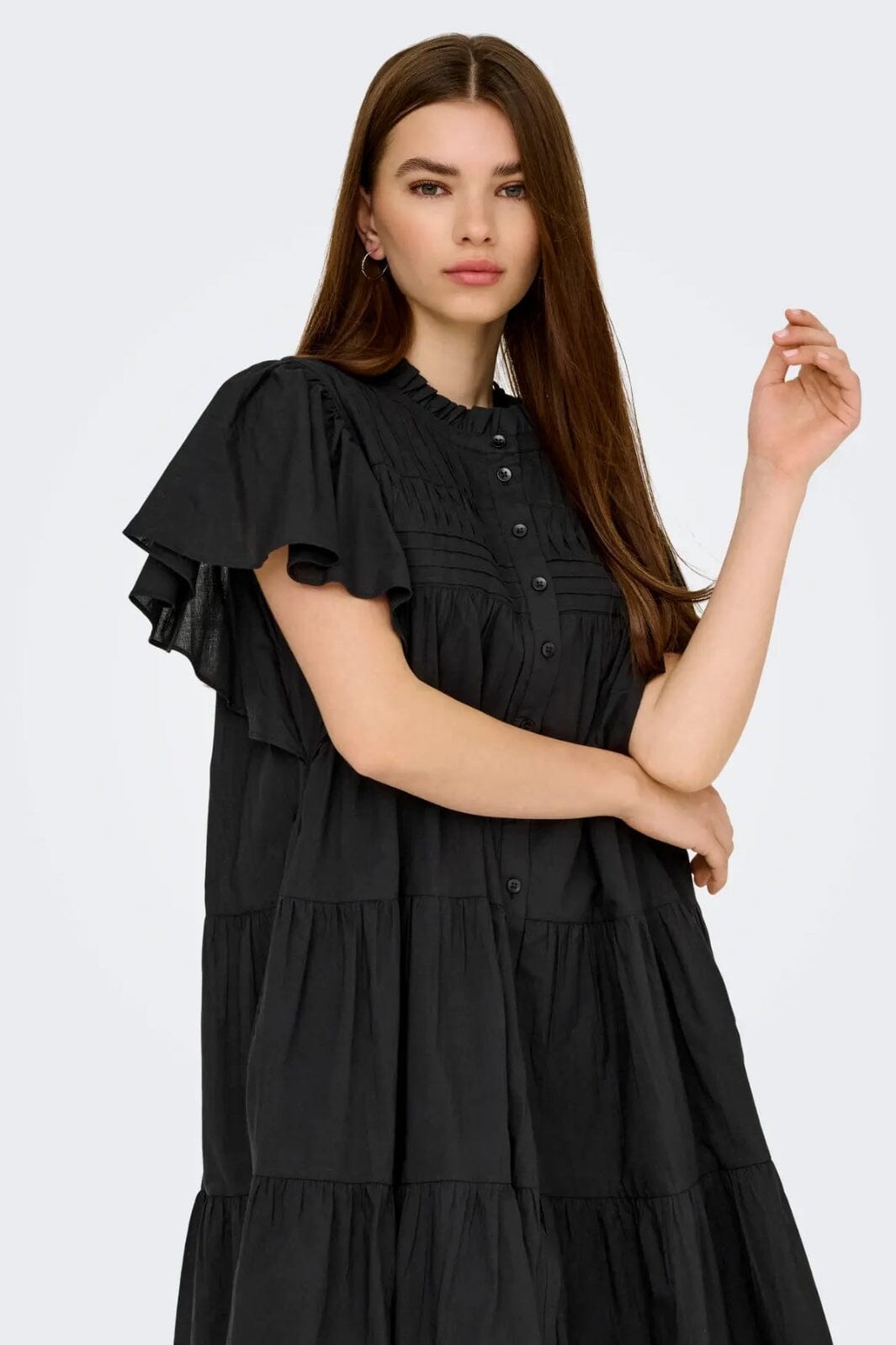 JDY - Jdynaya S/S Shirt Dress - 4894014 Black