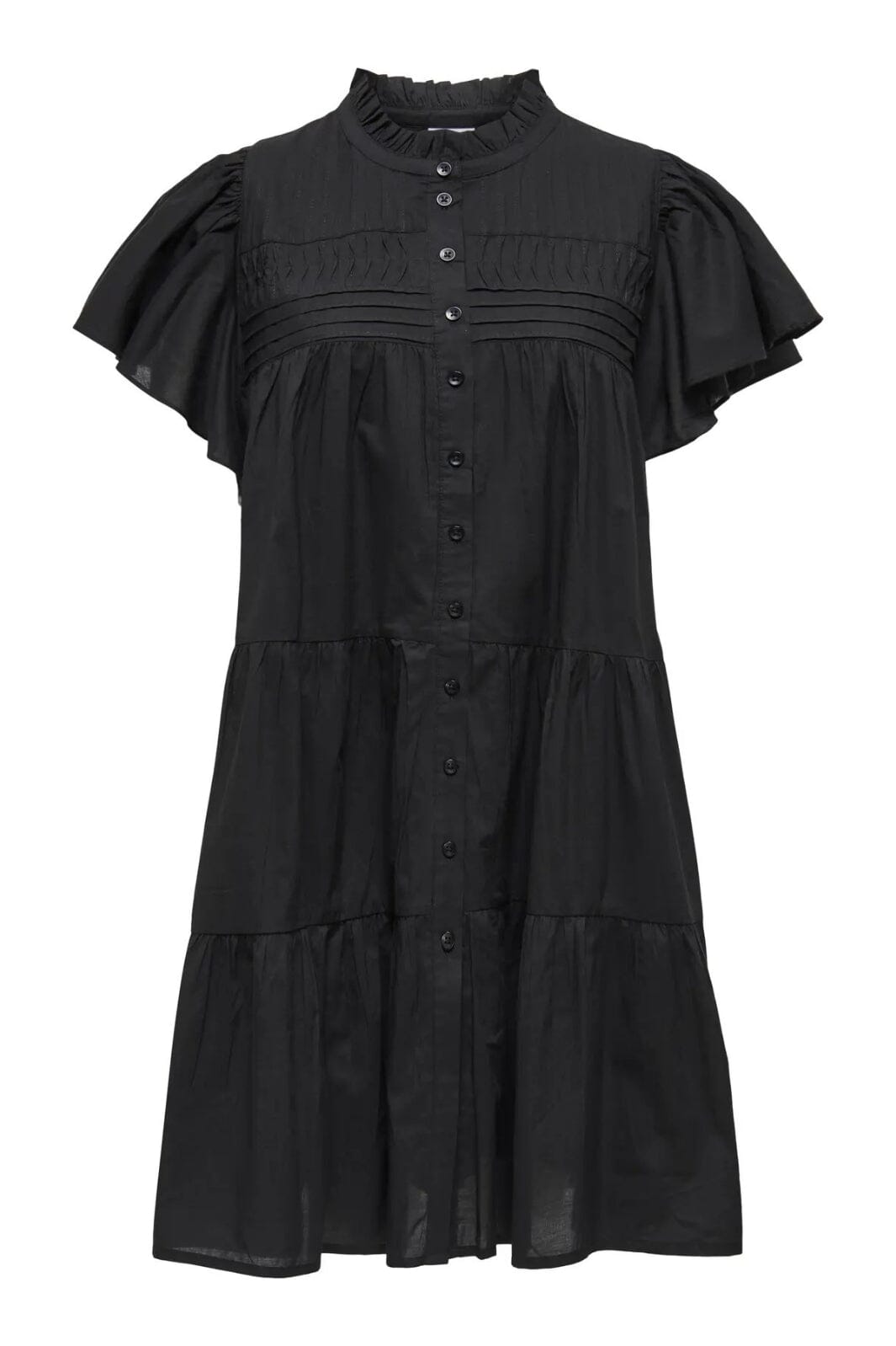 JDY - Jdynaya S/S Shirt Dress - 4894014 Black