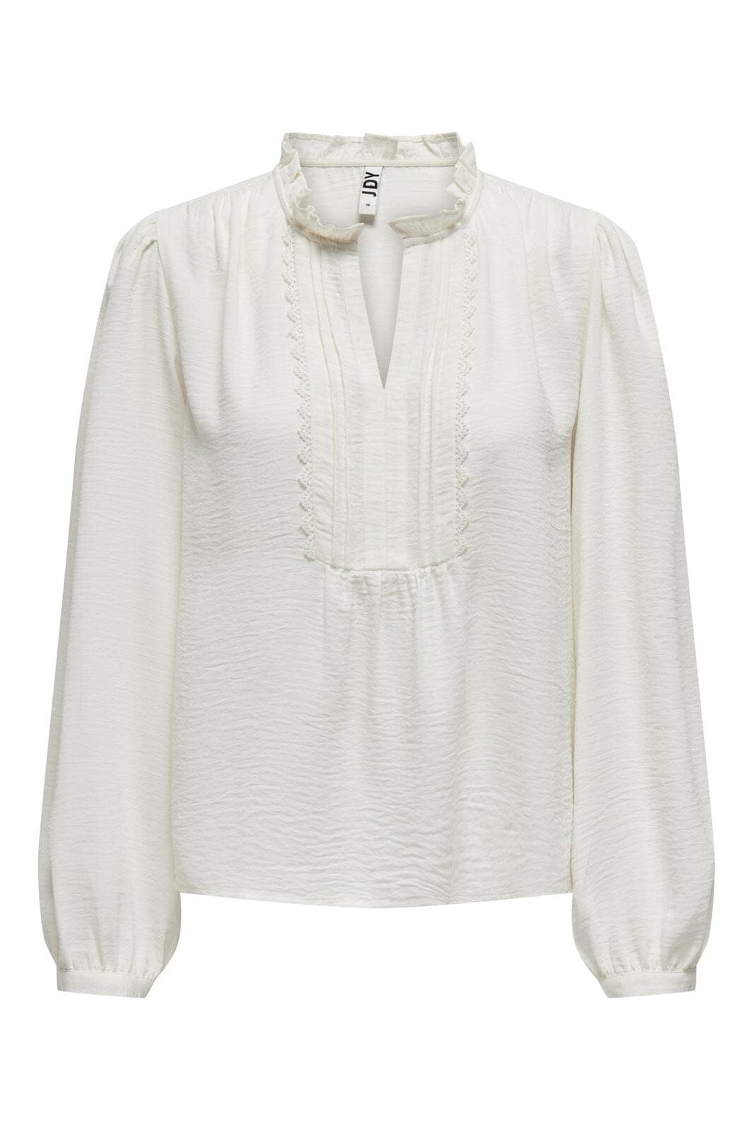 JDY - Jdyrachel Life L/S Pintuck Top - 4505028 Cloud Dancer