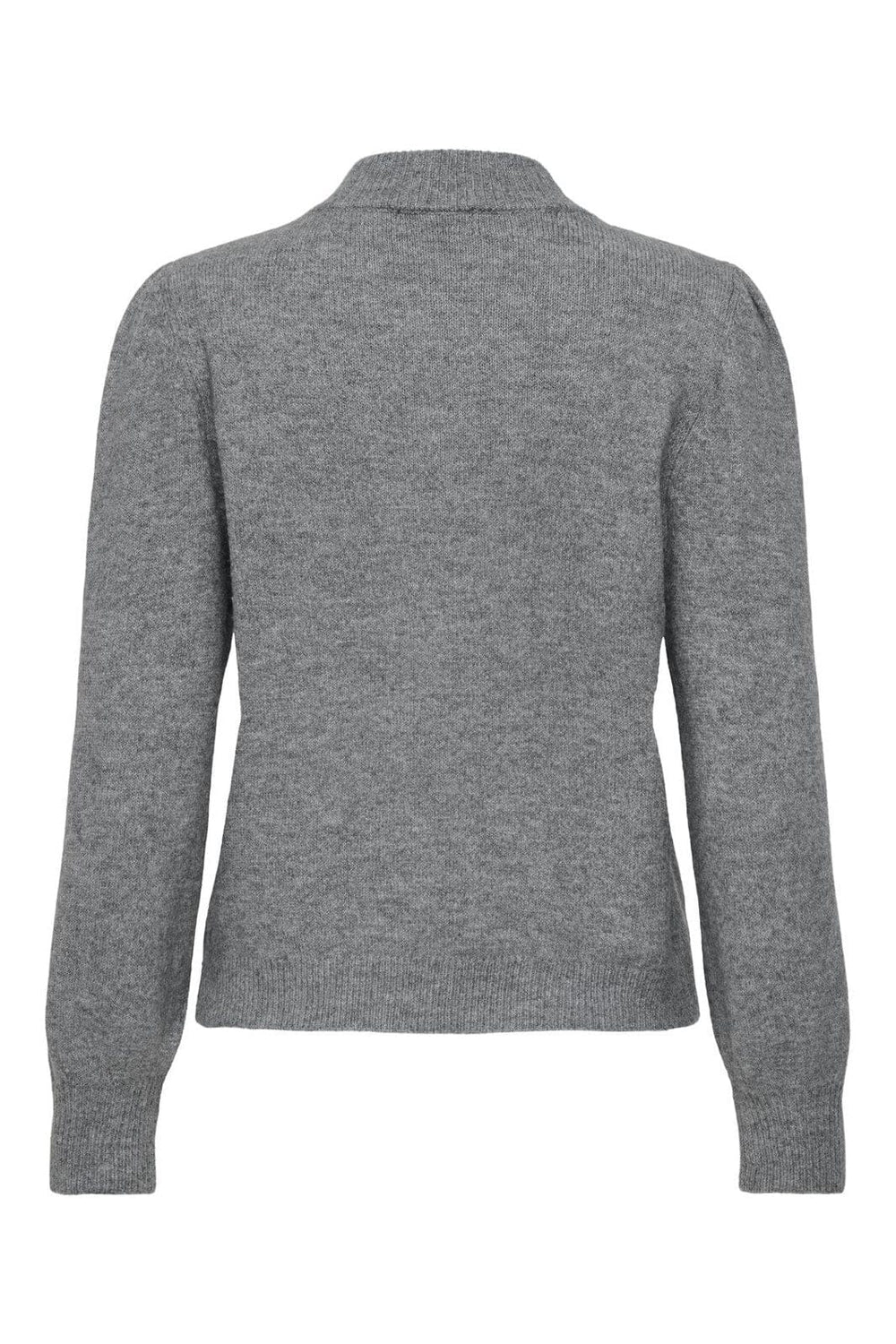 JDY - Jdyrue Life L/S Pullover Knt - 4907616 Medium Grey Melange