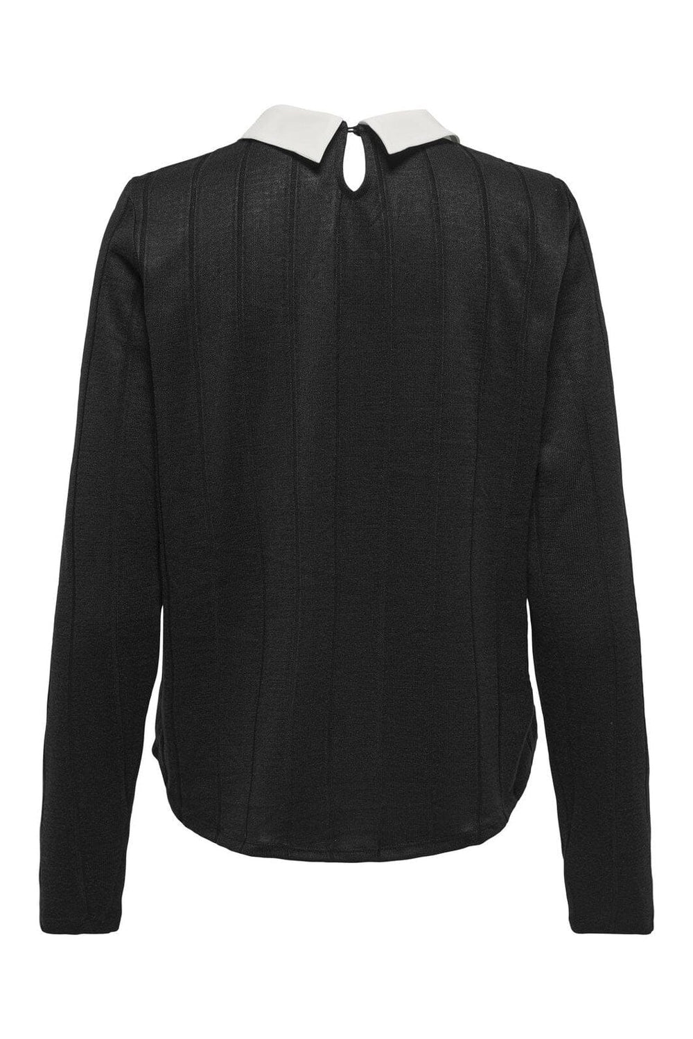 JDY - Jdytonsy Tiger L/S Detail Top Dia - 4903547 Black Cloud Dancer