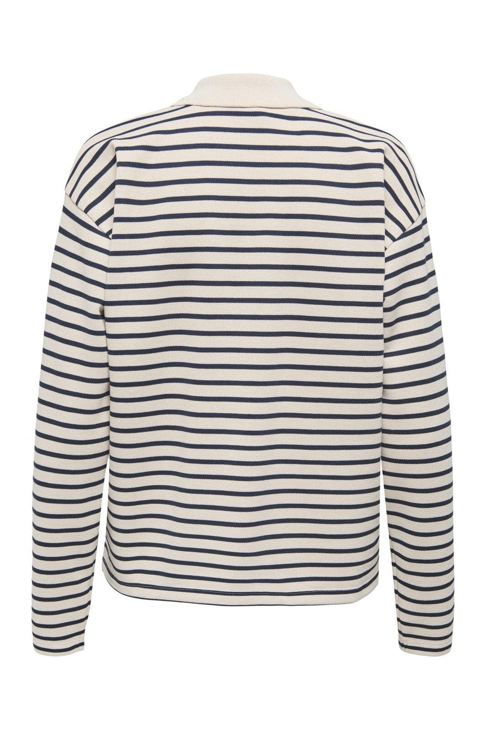 JDY - Jdyvilla Polo L/S Shirt - 4850824 Sandshell Total Eclipse