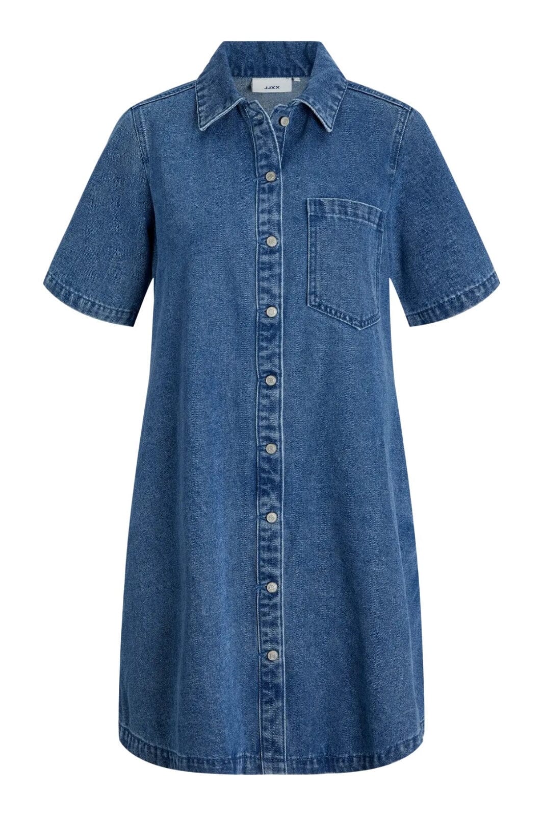 Jjxx - Jxamara Ss Denim Dress Sn - 4748863 Medium Blue Denim