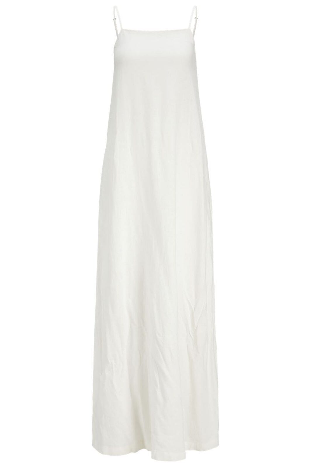 Jjxx - Jxbreeze Summer Sl Long Dress - 4653010 Blanc De Blanc Kjoler