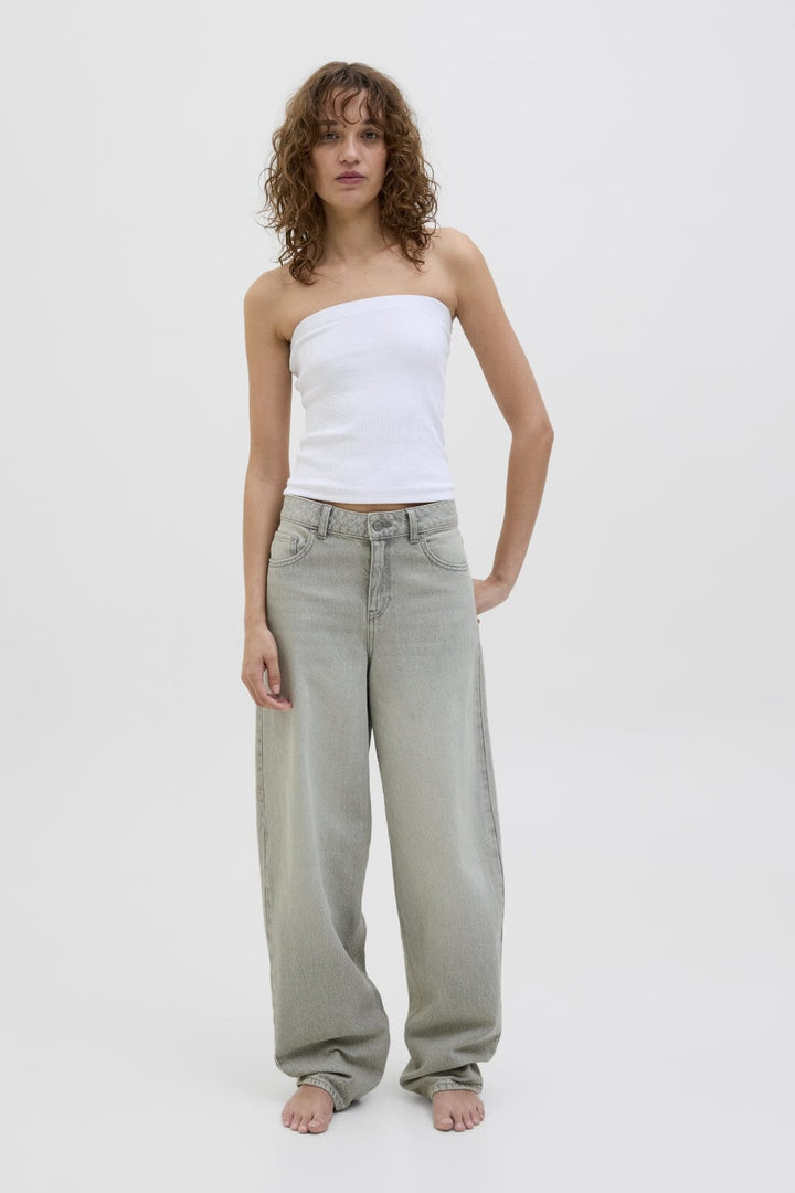 Jjxx - Jxfuji Barrel Jeans R210 - 4716363 Light Grey Denim