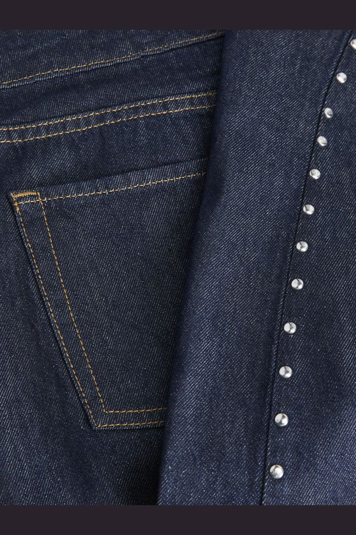 Jjxx - Jxfuji Ivy Barrel Jeans R295 - 4870134 Dark Blue Denim