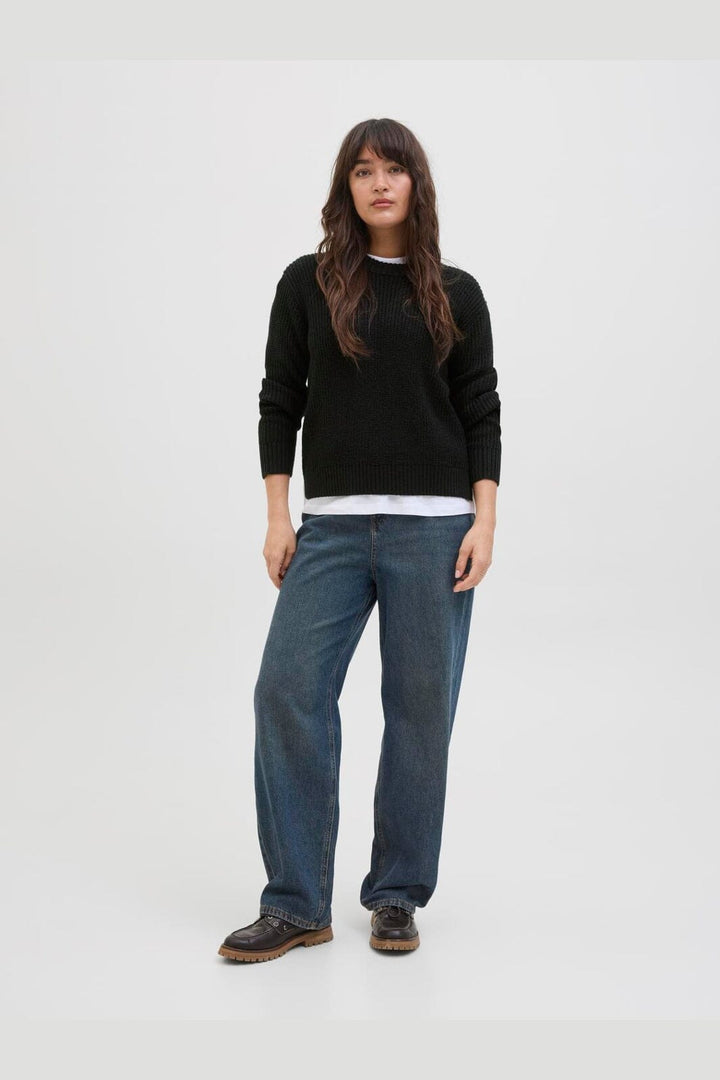 Jjxx - Jxglobal Crew Neck Knit - 4897323 Black