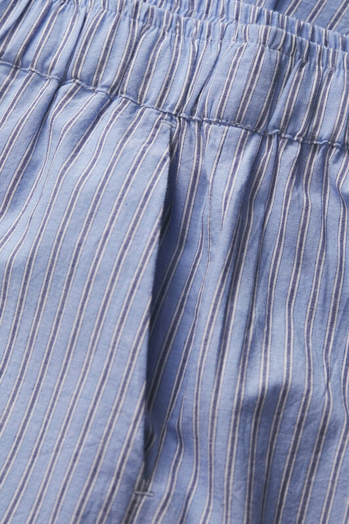 Jjxx - Jxjulia Pant - 4801359 Silver Lake Blue Stripe Bukser