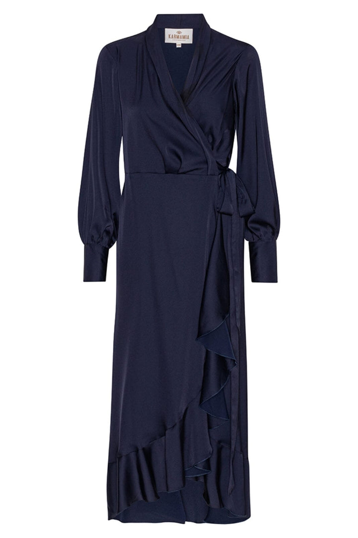 Karmamia - Bea Dress - Oxford Blue Kjoler